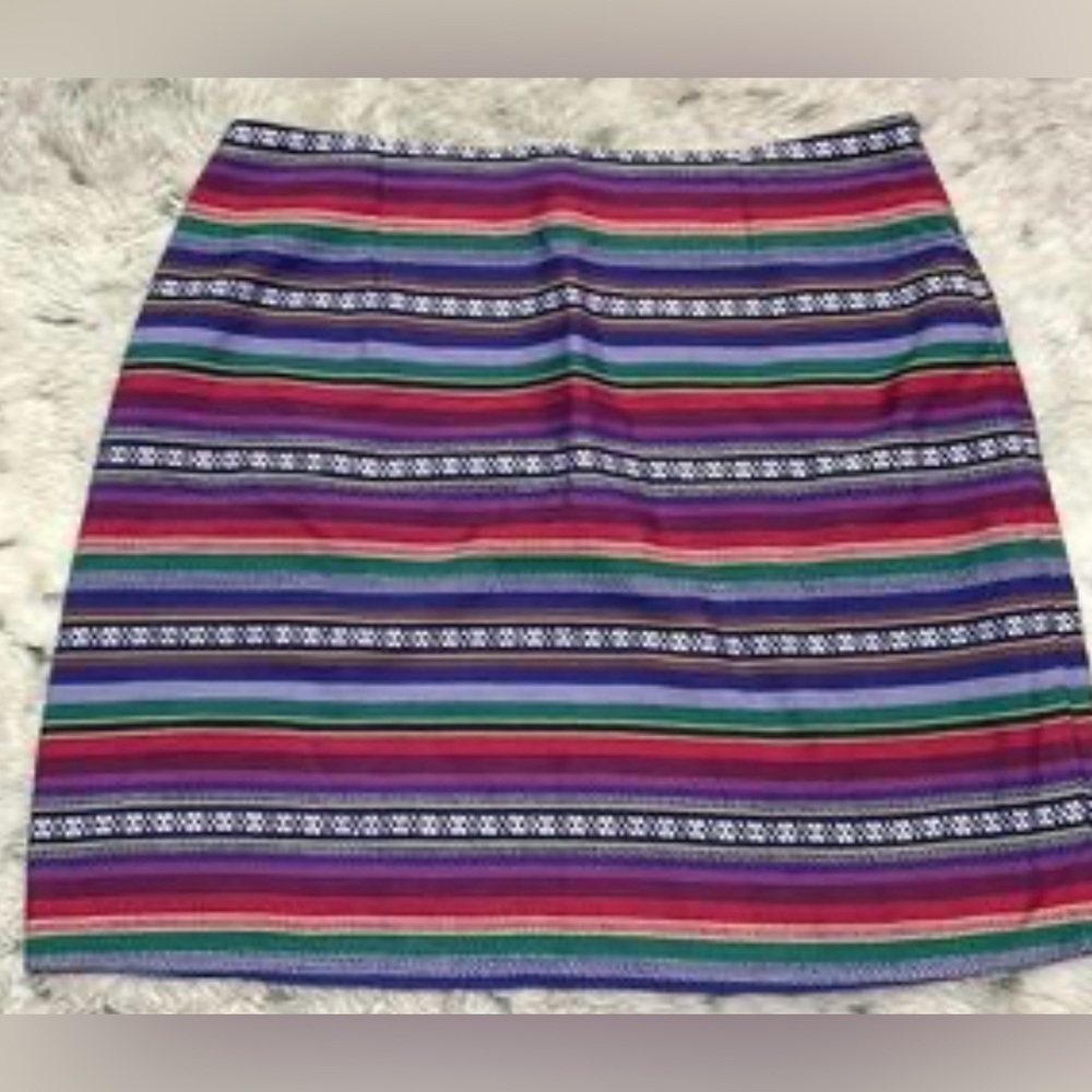 Kaisley Tribal Multicolor Skirt